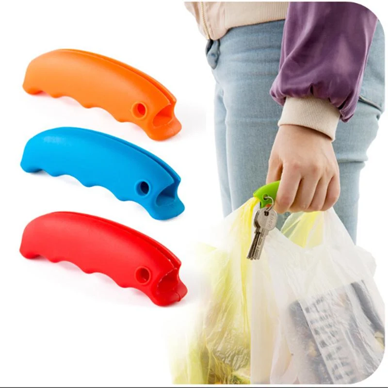 Poignée de Sac de Courses en Silicone Confortable