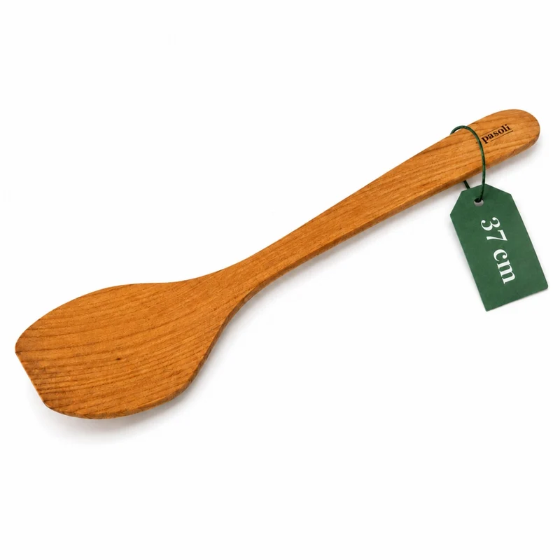 spatule wok Pasoli en bois de cerisier huilé, 37 cm