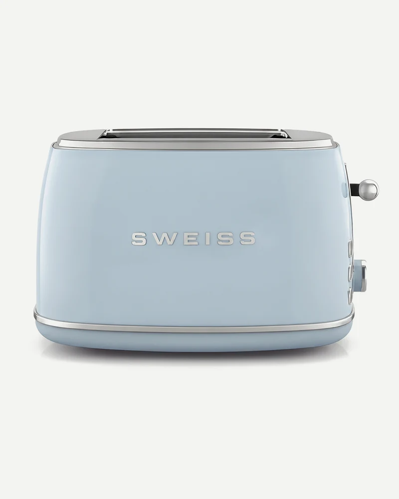 Grille-Pain Vintage Bleu 2 Tranches GRS6 – SWEISS