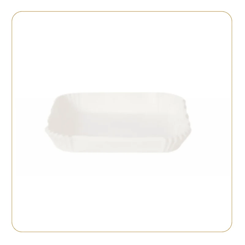 Lot de 50 barquettes en papier sulfurisé pour Air Fryer, Easy Barquette 20 - Ref 8836