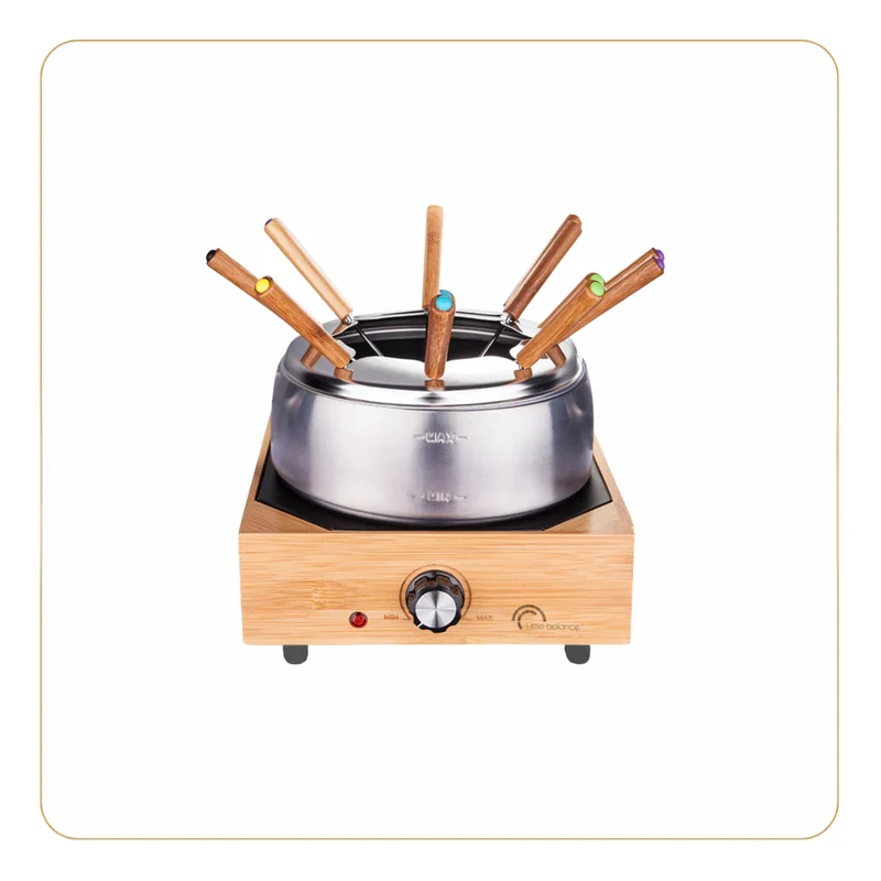 Appareil à Fondue, Wood 8, Bois