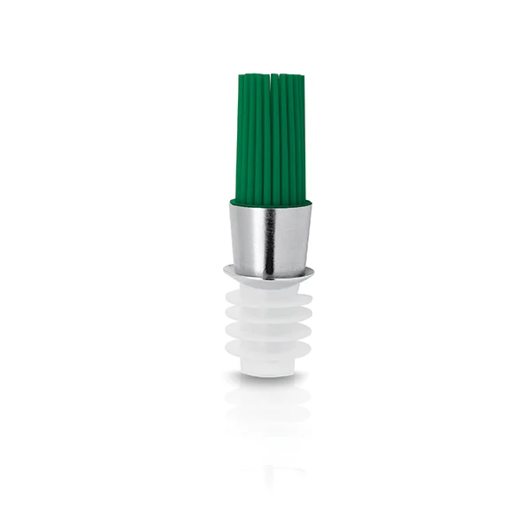 Bec verseur universel avec pinceau en inox et silicone Olipac