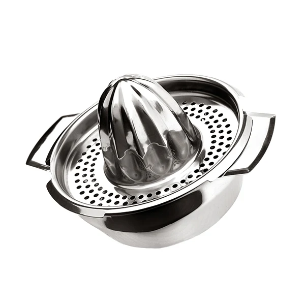 Presse agrumes manuel en inox Ideale