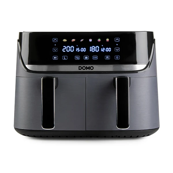 Friteuse à air chaud à doubles compartiments Double Fry Zone 8 L 2850 W DO552FR Domo