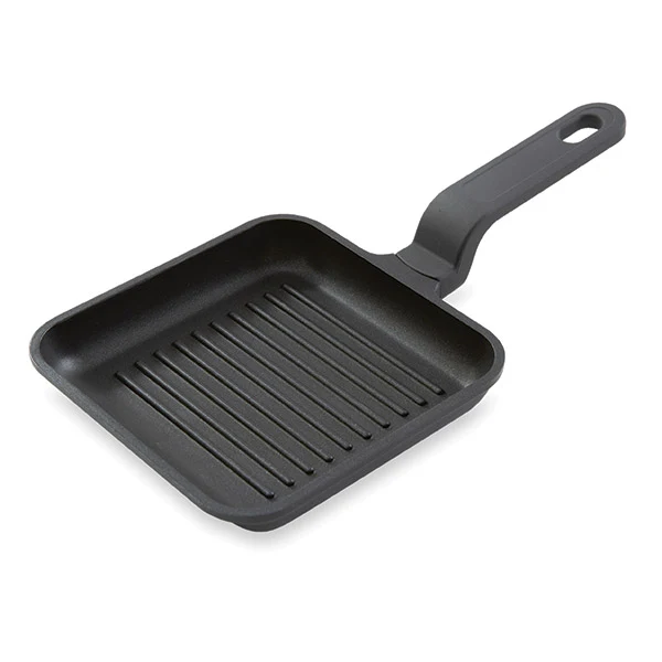 Mini grill antiadhérent en fonte d'aluminium 14 cm Mathon