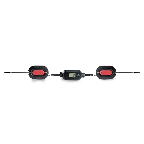 Thermomètre Bluetooth BBQ à double sonde en acier inoxydable 14 cm Lacor