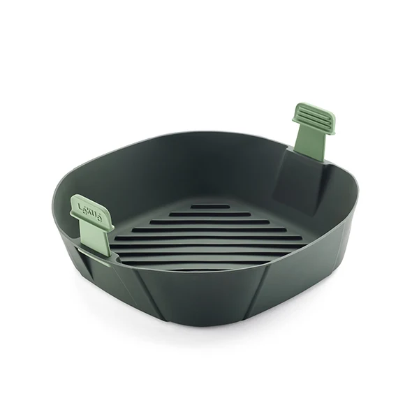 Panier carré en silicone pour friteuse à air chaud XL Lékué