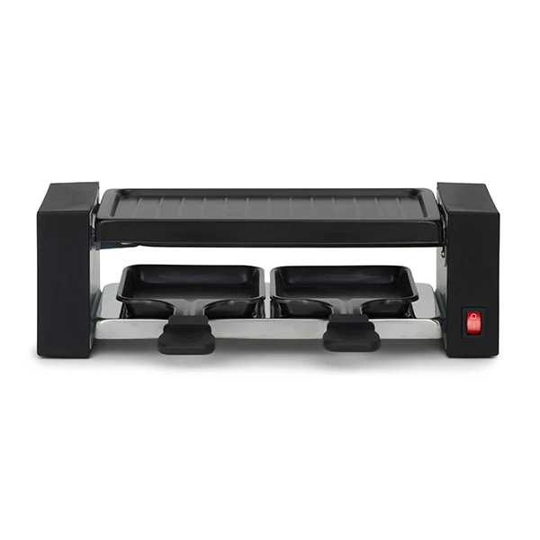 Appareil à raclette 2 personnes noir ON1010N 400 W Onli