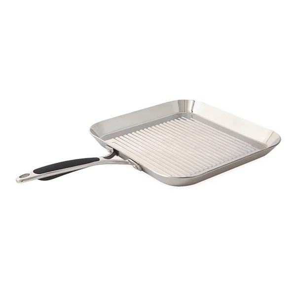 Grill carré tout inox Excell'Inox 26 cm Mathon
