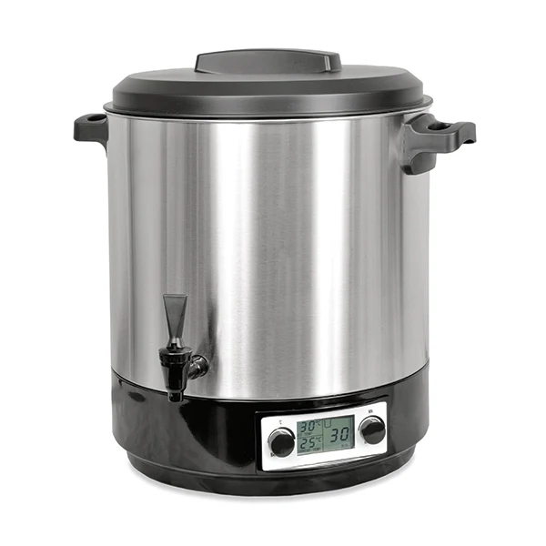 Bouilleur à bocaux inox 31 litres automatique 2000 W KCPST31LCD.IX Kitchen Chef Professional