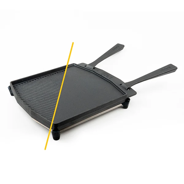 Poêle grill en fonte double face Ooni