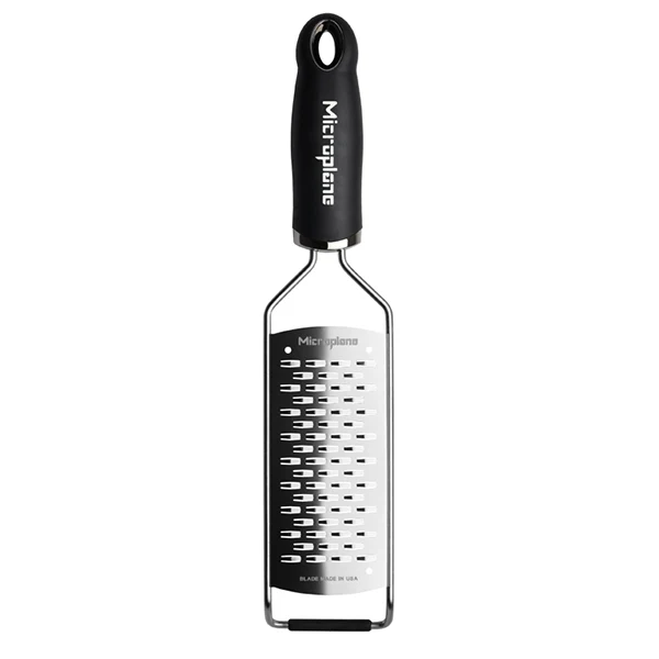 Râpe à fromage double tranchant Gourmet noir Microplane