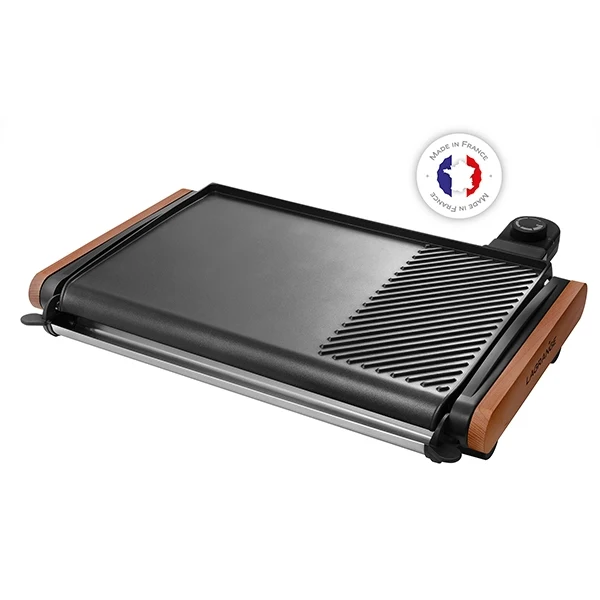 Plancha grill bois foncé 2000 W 229011 Lagrange