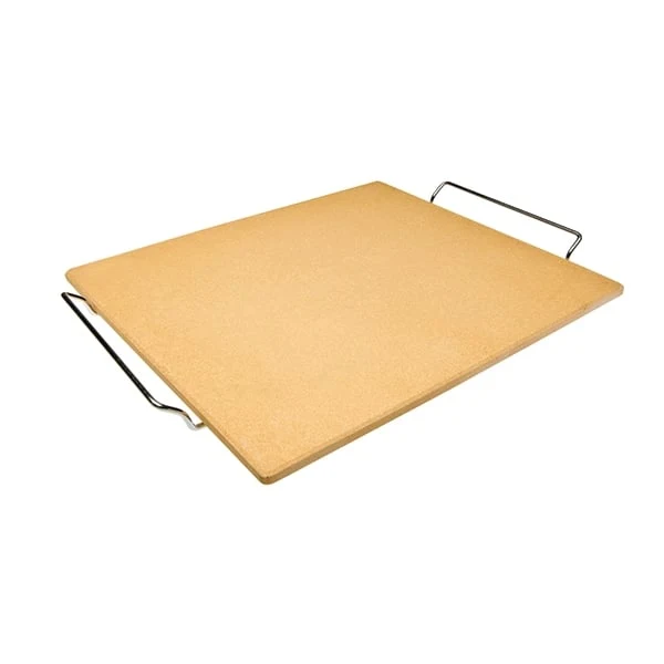 Pierre pour pizza rectangulaire 38 x 30 cm avec support Ibili