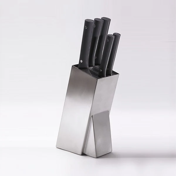 Bloc universel en inox avec 5 couteaux Mill Pradel Jean Dubost