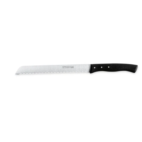 Couteau à pain lame 19 cm Affidentée avec protection Nogent