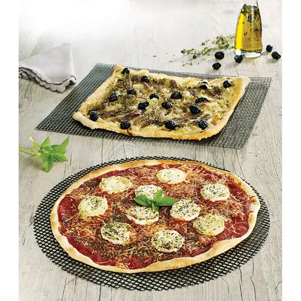 Set de 2 grilles de cuisson anti-adhérentes Mathon