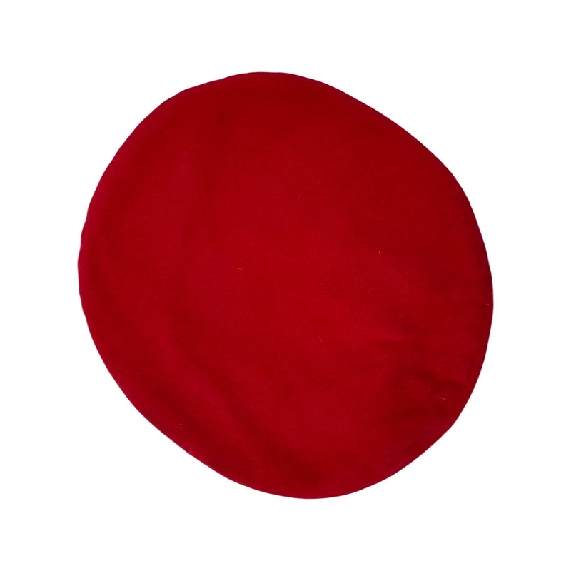Vintage 80s Red Beret