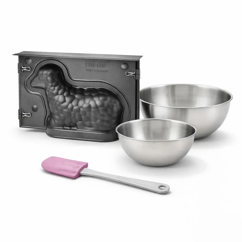 Set de 4 ustensiles de pâtisserie moule à gâteaux 2 bols et spatule Spécial season Spécial season Zenker Spécial season