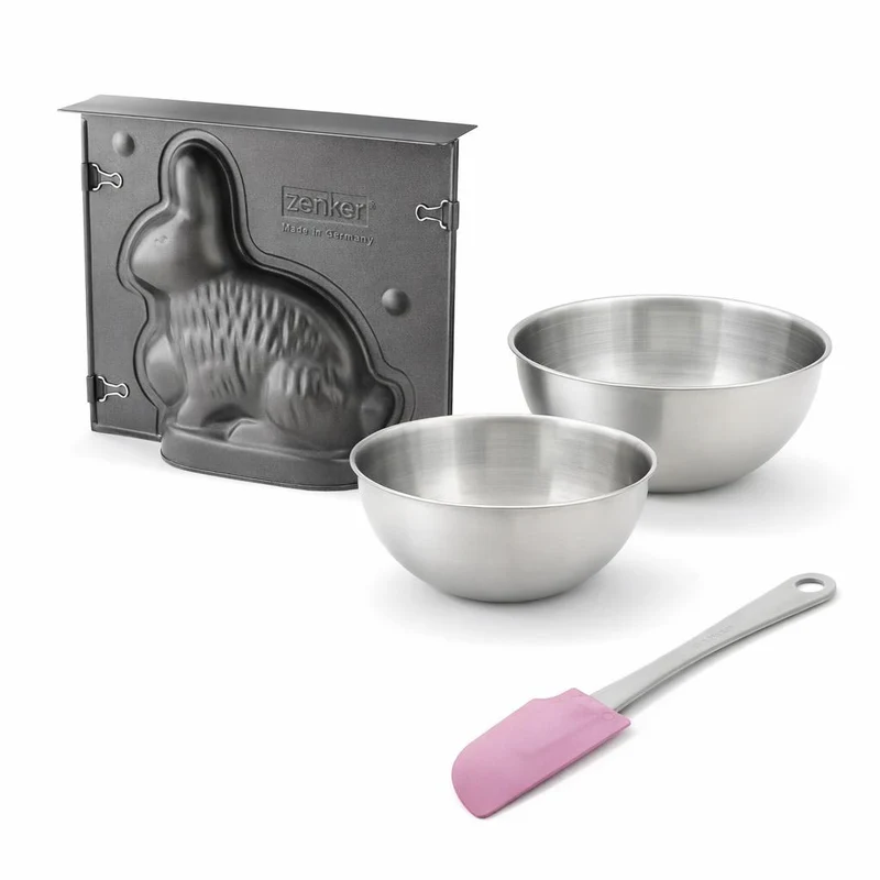 Set de 4 ustensiles de pâtisserie moule à gâteaux 2 bols à mélanger et spatule Spécial season Spécial season Zenker Spécial season