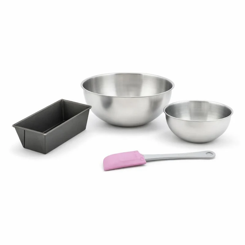 Set de 4 ustensiles de pâtisserie moule à gâteaux 2 bols et spatule Spécial mini Spécial mini Zenker Spécial mini
