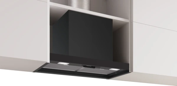 Série 2, Hotte design intégré, 60 cm, Noir mat BOSCH DBB63BC60
