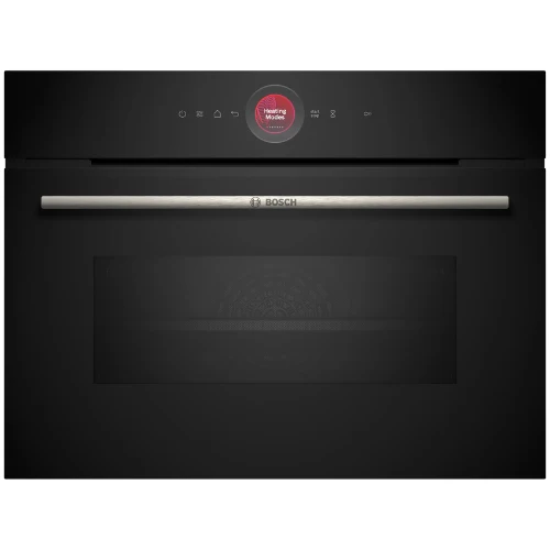 Série 8, Four intégrable compact avec fonction micro-ondes, 60 x 45 cm, Noir BOSCH CMG7241B1