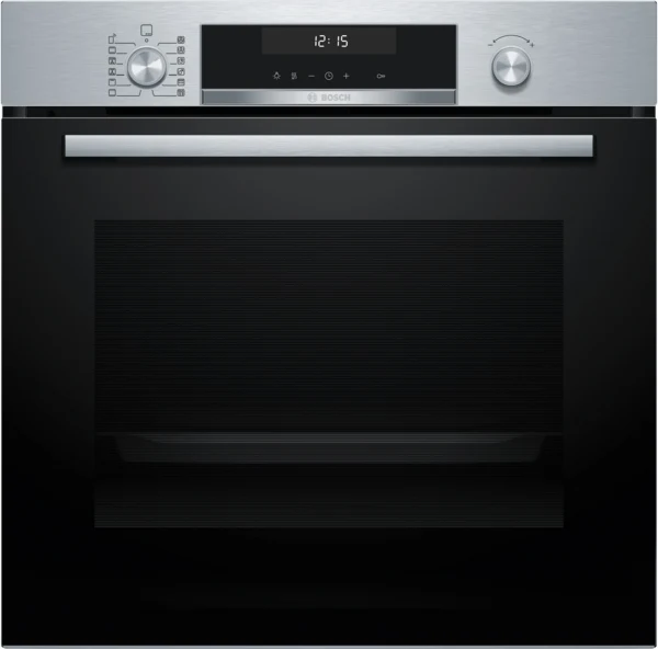 Série 6, Four encastrable, 60 x 60 cm, Inox BOSCH HBG578ES7