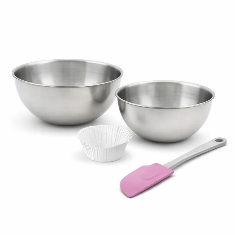 Set de 33 ustensiles de pâtisserie 30 moules à muffins 2 bols et 1 spatule Zenker Smart Pastry