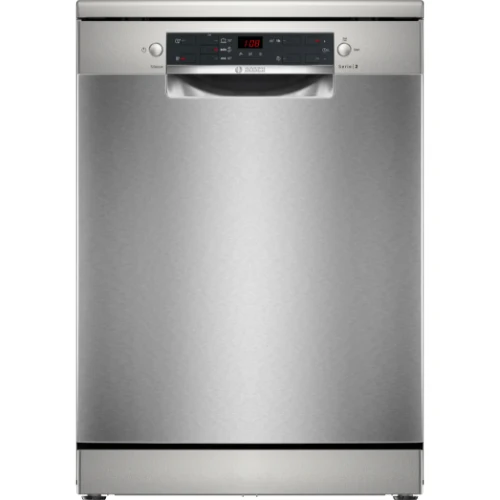 Série 2 Lave-vaisselle pose-libre 60 cm Acier brossé anti-traces BOSCH SMS25GI09F(F)