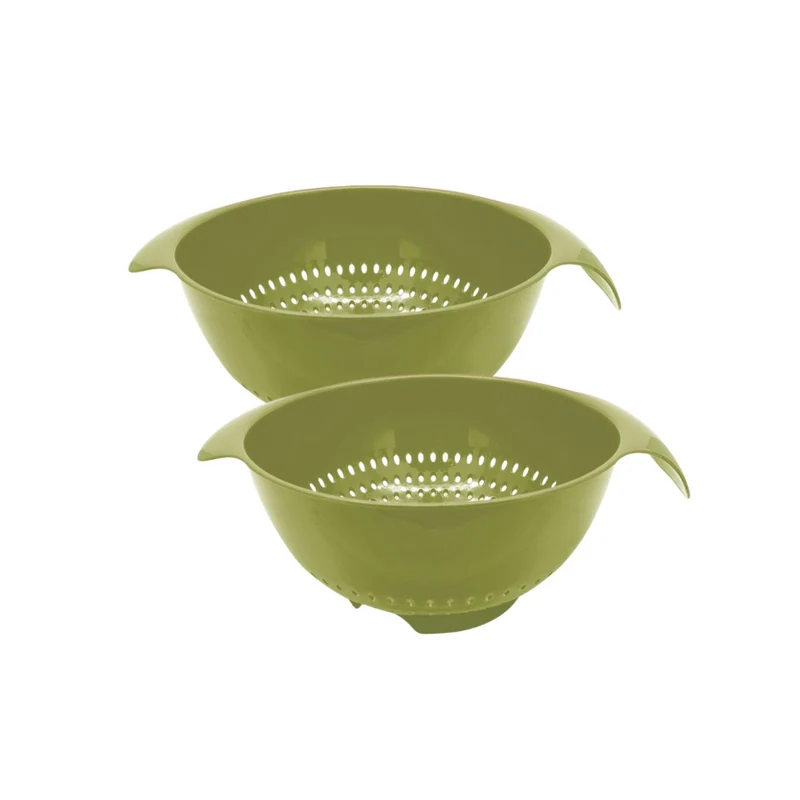 Set de 2 ustensiles de cuisine passoire plastique Fackelmann ZERO