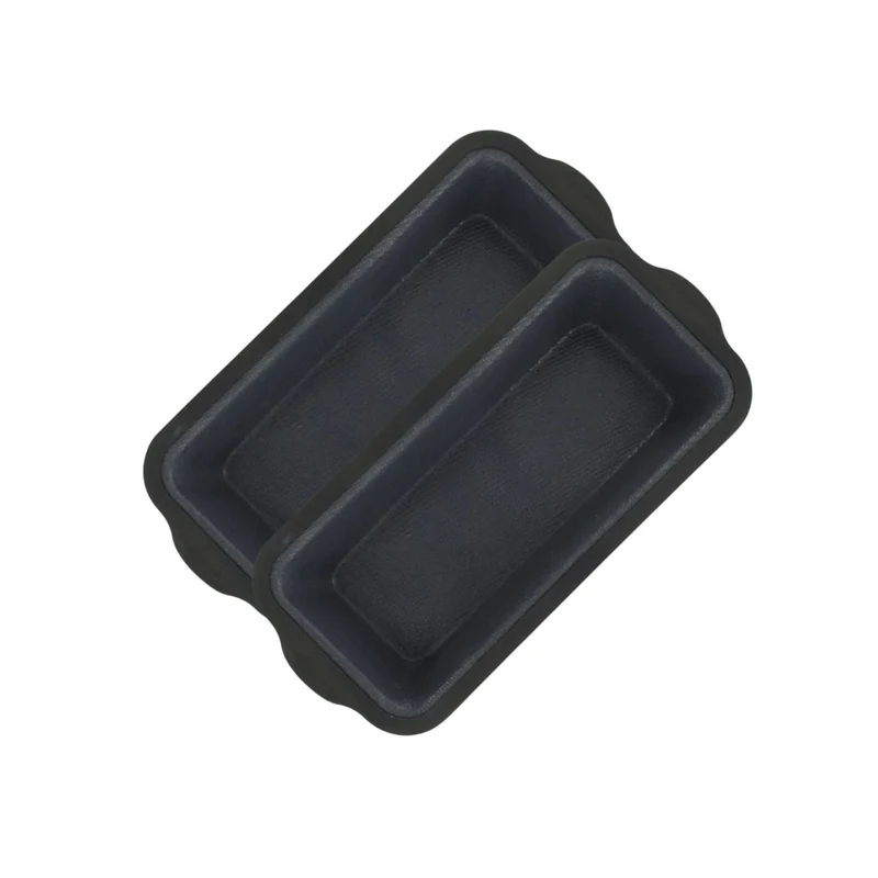 Lot de 2 moules à gâteaux 31,5/14,2 cm en silicone Silicone fibre de verre Silicone fibre de verre Zenker Silicone fibre de verre