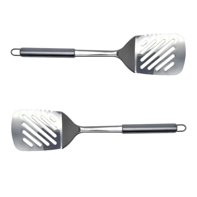 Set de 2 ustensiles de cuisine spatule de cuisine inox Fackelmann Elemental