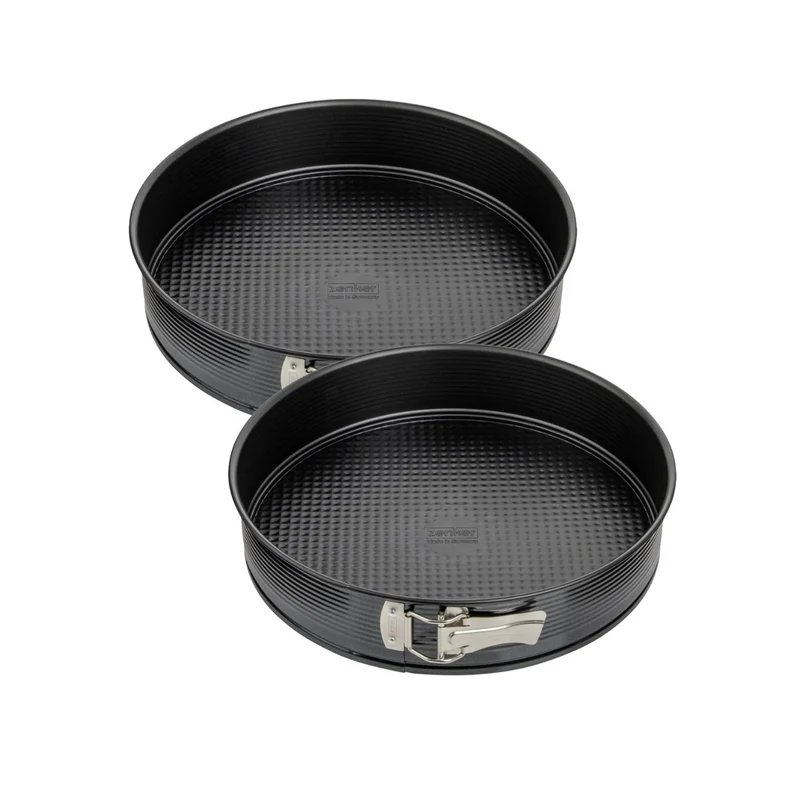 Ensemble de 2 Moules à manqué à charnière 28 cm Zenker Black Metallic
