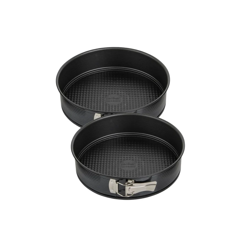 Ensemble de 2 Moules à manqué à charnière 26 cm Zenker Black Metallic
