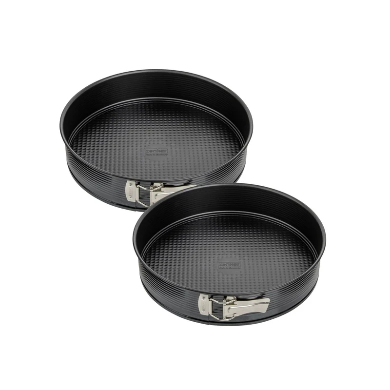 Ensemble de 2 Moules à manqué à charnière 24 cm Zenker Black Metallic