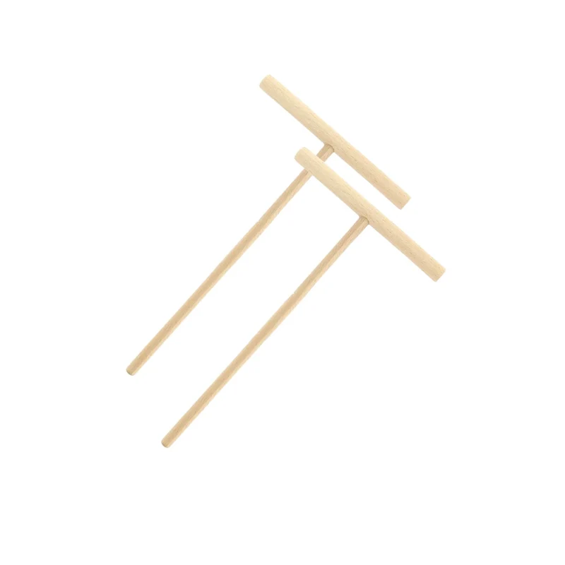 Ensemble de 2 Râteaux à crêpes 20 cm Fackelmann Wood Edition