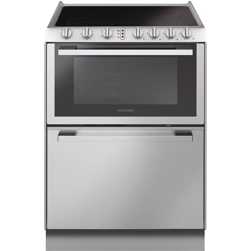 Trio appareil combiné vitroceramique/lave-vaisselle Rosières TRV60NOIN/1(F)