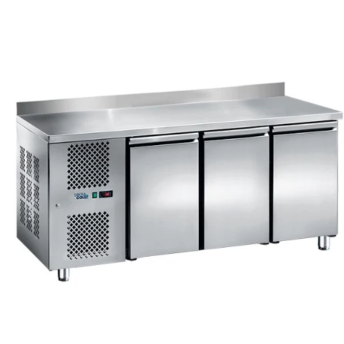 TABLE REFRIGERÉE POSITIVE GN 1/1 - 3 PORTES - SANS DOSSERET TRG3PSD