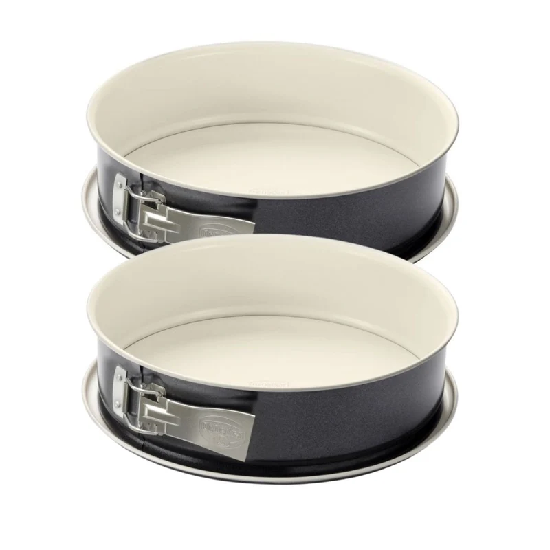 Lot de 2 moules à gâteaux 28/28 cm en acier Dr oetker Back-trend