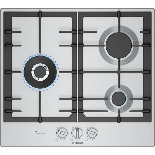 Série 6, Table gaz, 60 cm, Inox BOSCH PCC6A5I90