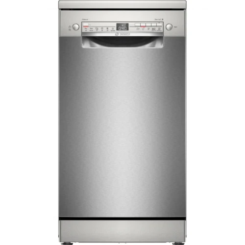 Série 4, Lave-vaisselle pose-libre, 45 cm, Acier brossé anti-traces BOSCH SPS4EMI17E