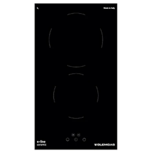 Table vitrocéramique noir avec sécurité coupe-courant Glem GTH32TC