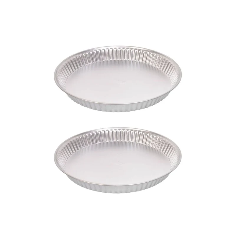Lot de 2 moules à gâteaux 30/30 cm en fer Dr oetker Classics