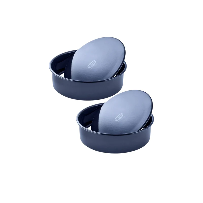 Lot de 2 moules à gâteaux 24,5/24,5 cm en acier Dr Oetker Back-Liebe