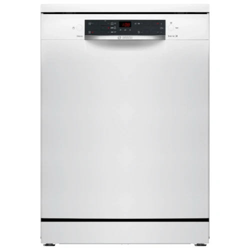 Série 2, Lave-vaisselle pose-libre, 60 cm, Blanc BOSCH SMS25AW10F