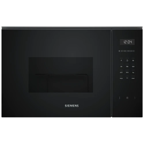 iQ500, Micro-ondes intégrable, 59 x 38 cm, Noir SIEMENS BE555LMB1