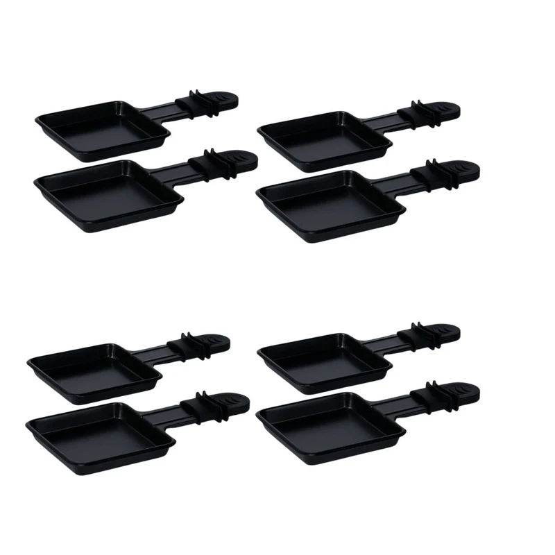 Ensemble de 8 poêlons à raclette Rotel Swiss Tradition