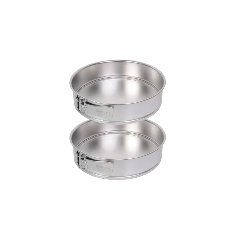 Lot de 2 moules à manqué 26/26 cm en fer Dr oetker Classics