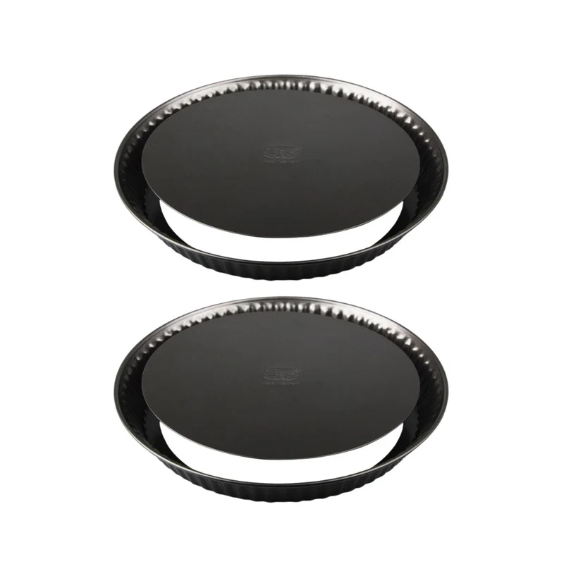 Lot de 2 moules à gâteaux 27,5/27,5 cm en acier Dr oetker Tradition